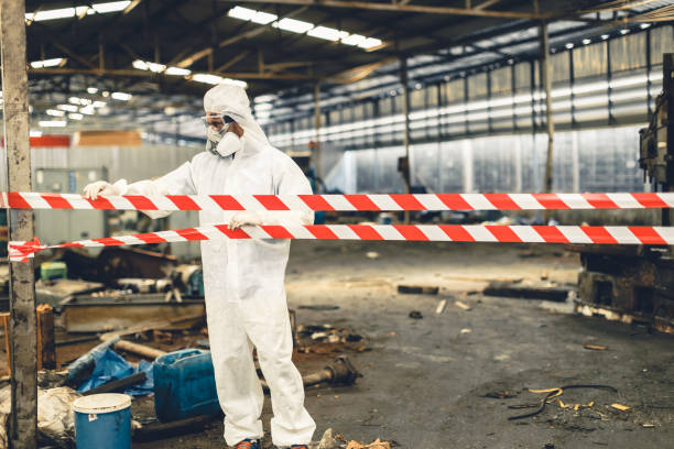 Professional Biohazard technician working in Rockwood, TN